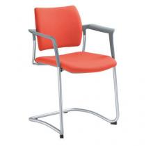  Konferenční židle Dream L s područkami, oranžová