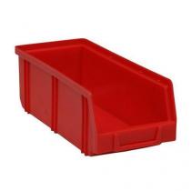  Plastový box 8,3 x 10,3 x 24 cm, červený