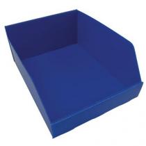  Plastový box PP, 15,5 x 29,5 x 38 cm, modré
