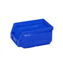 Plastový box Manutan  8,3 x 10,3 x 16,5 cm, modrý