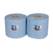  Průmyslové papírové utěrky Tork Advanced 420 Blue 2vrstvé, 750 útržků, 2 ks