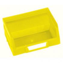  Plastový box Manutan  5,5 x 10,3 x 9 cm, žlutý