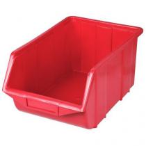  Plastový box Ecobox large 16,5 x 22 x 35 cm, červený