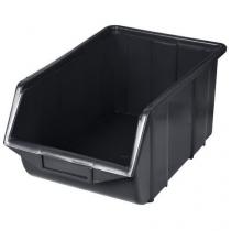  Plastový box Ecobox large 16,5 x 22 x 35 cm, černý