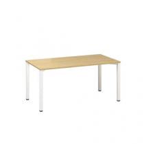  Kancelářský stůl Alfa 200, 160 x 80 x 74,2 cm, rovné provedení, dezén divoká hruška, RAL9010