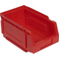  Plastový box 8,5 x 10,5 x 16,3 cm, červený