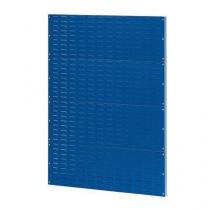  Nástěnný PERFO regál, rozměry 138 x 100 cm, modrý