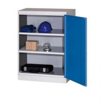  Dílenská skříň na nářadí, 104 x 80 x 60 cm, šedá/modrá
