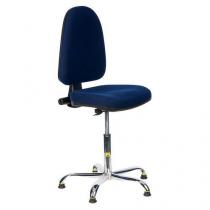  Antistatická ESD pracovní židle Waylon K2 s kluzáky, modrá