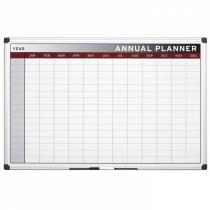 Roční plánovací tabule, měsíce, 900x600 mm
