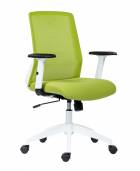 Kancelářské židle Antares Kancelářská židle Novello WHITE zelená