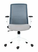 Kancelářské židle Antares Kancelářská židle Novello WHITE šedá
