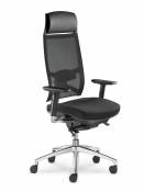 Kancelářské křeslo LD Seating Kancelářské křeslo Storm 555-N6-TI