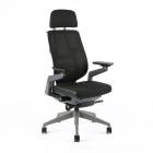 Kancelářské křeslo Officepro Kancelářské křeslo Karme MESH černá zebra