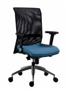 Kancelářské židle Antares Kancelářská židle 1580 SYN Gala NET (grey) ALU