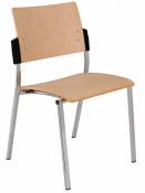 Konferenční židle - přísedící Alba Konferenční židle Square dřevěná