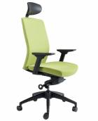Kancelářské židle BESTUHL Kancelářské křeslo J2 SERIES černý plast