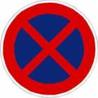  Dopravní značka Zákaz zastavení (B28)