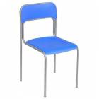  Plastová jídelní židle Cortina, modrá