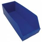  Plastový box PP, 15,5 x 19 x 48 cm, modrý