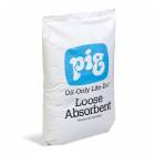  Sypký sorbent Pig, hydrofobní, sorpční kapacita 30 l, 10 kg
