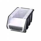  Plastový box Ergobox 3 Plus 12,6 x 17 x 23,5 cm, černý
