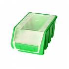  Plastový box Ergobox 3 Plus 12,6 x 17 x 23,5 cm, zelený