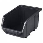  Plastový box Ecobox medium 12,5 x 15,5 x 24 cm, černý