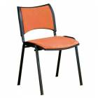  Konferenční židle Smart Black, oranžová