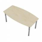  Konferenční stůl Set, 180 x 100/80 x 75 cm, dezén javor jersey