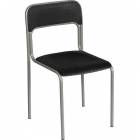  Plastová jídelní židle Cortina, černá