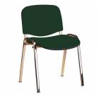  Konferenční židle Manutan ISO Chrom, zelená