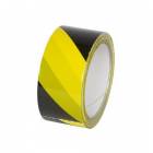  Výstražná lepicí páska, šířka 50 mm, černá/žlutá