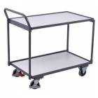  Antistatický policový vozík s madlem, do 250 kg, 2 police, 101 x 112,5 x 62,5 cm