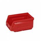  Plastový box Manutan Expert  8,3 x 10,3 x 16,5 cm, červený