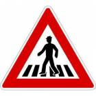  Dopravní značka Pozor, přechod pro chodce (A11)