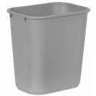  Plastový odpadkový koš Rubbermaid Soft, šedý, objem 27 l