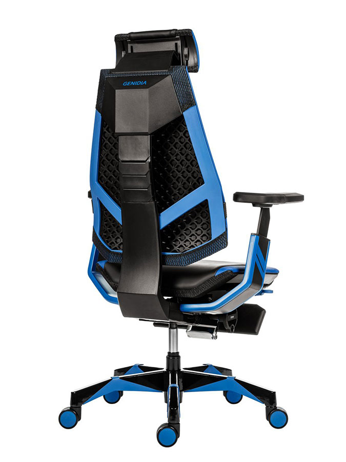 Kancelářská židle Genidia Gaming modrá