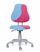 Dětské židle a židličky Alba ALBA židle FUXO S-line Růžová/tyrkysová