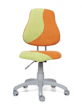 Dětské židle a židličky Alba ALBA židle FUXO S-line Oranžová/zelená
