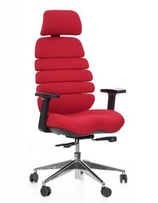 Kancelářské židle Node Kancelářská židle SPINE červená s PDH