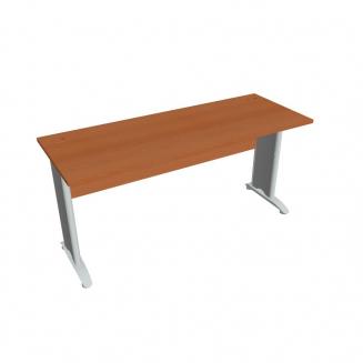 CROSS - Stoly pracovní rovné Kancelářský stůl rovný 160 cm hl60 - CE 1600 třešeň