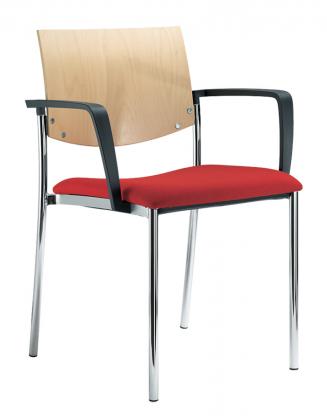 Konferenční židle - přísedící LD Seating Konferenční židle Seance 091-N4,BR-N1