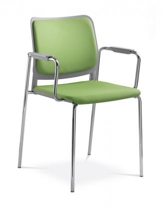 Konferenční židle - přísedící LD Seating Konferenční židle Time 172-N4,BR