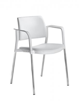 Konferenční židle - přísedící LD Seating Konferenční židle Dream+ 103WH-N4,BR