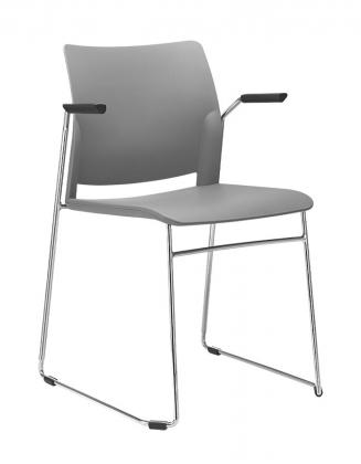 Konferenční židle - přísedící LD Seating Konferenční židle Trend 520-Q-N4,BR