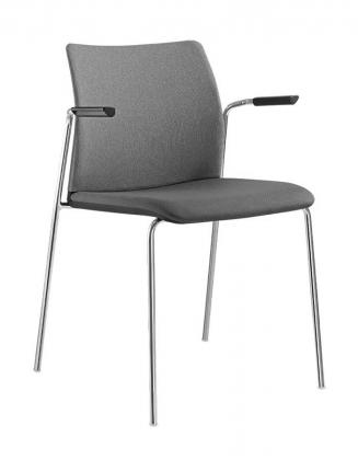 Konferenční židle - přísedící LD Seating Konferenční židle Trend 532-N4,BR