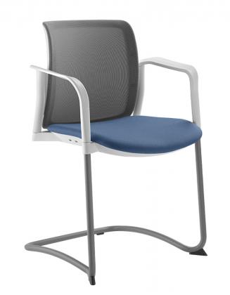 Konferenční židle - přísedící LD Seating Konferenční židle Swing 512WH-Z-N2,BR