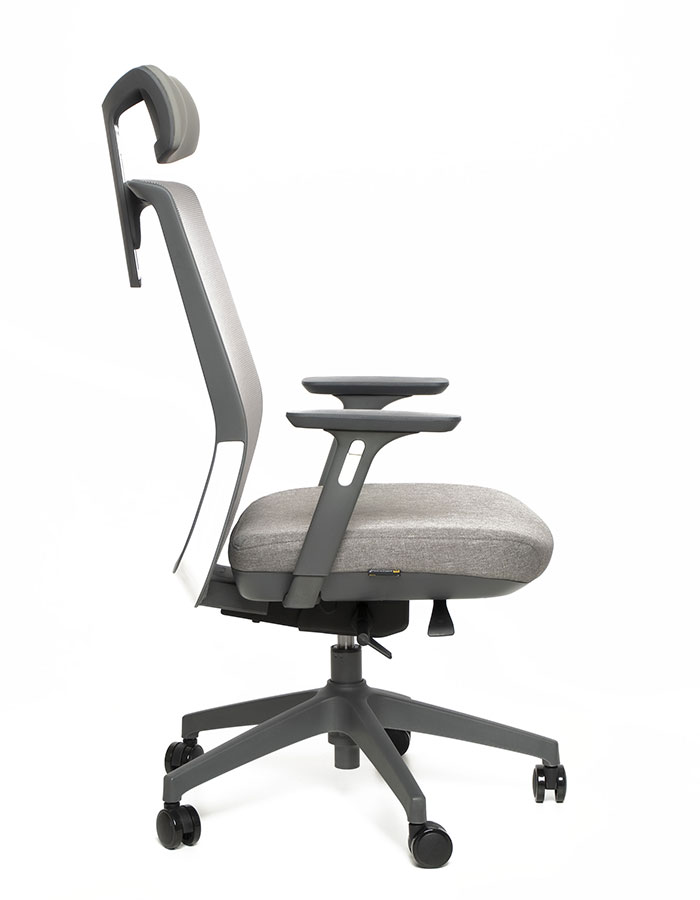 Kancelářská židle Portia šedá