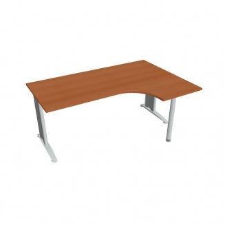FLEX - Stoly pracovní tvarové Stůl ergo levý 180x120 cm - FE 1800 60 L třešeň